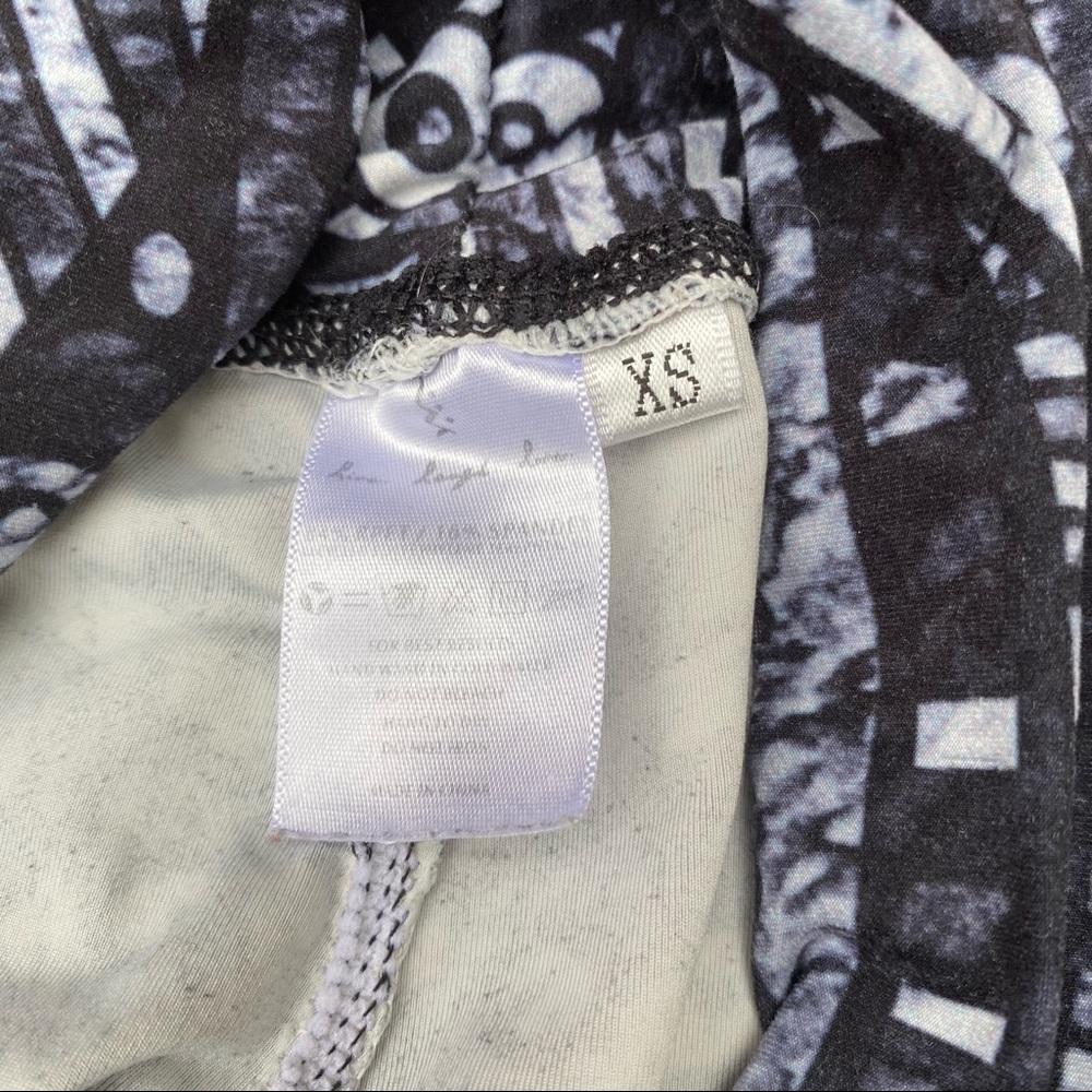✨ NIYAMA SOL RARE VINTAGE SHINER TRIBAL ENDLESS HI-WAIST LEGGING XS - Picture 7 of 11